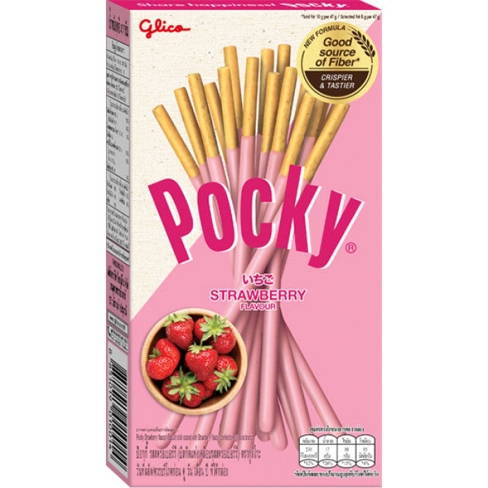 Pocky Strawberry (10 x 43g) - AmerikaanseGroothandel