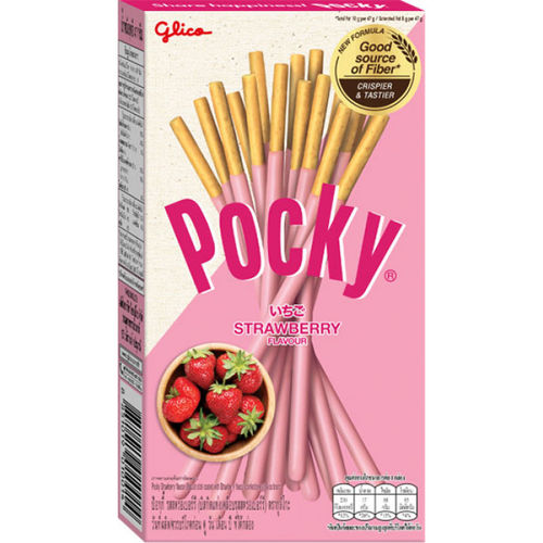 Pocky Strawberry (10 x 45g) - AmerikaanseGroothandel