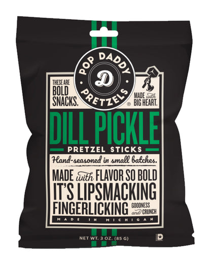 Pop Daddy Pretzels Dill Pickle