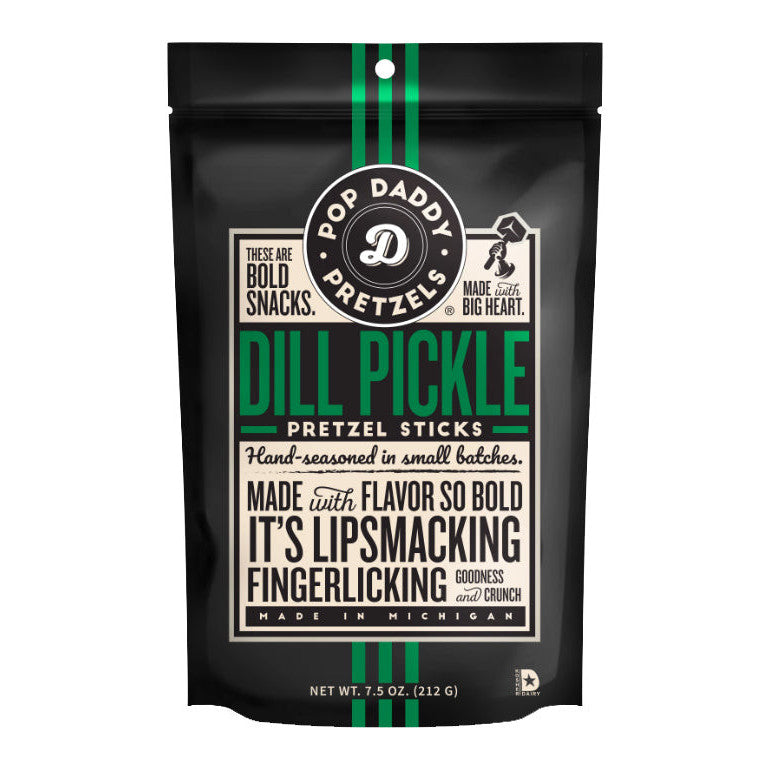 Pop Daddy Pretzels Dill Pickle