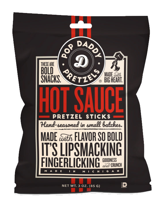 Pop Daddy Pretzels Hot Sauce