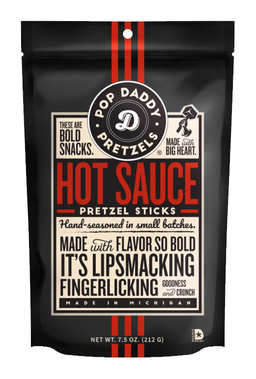 Pop Daddy Pretzels Hot Sauce