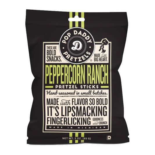 Pop Daddy Pretzels Peppercorn Ranch