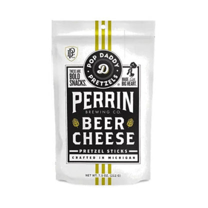 Pop Daddy Pretzels Perrin Beer Cheese (12 x 212g) - AmerikaanseGroothandel