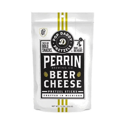 Pop Daddy Pretzels Perrin Beer Cheese (12 x 212g) - AmerikaanseGroothandel.nl