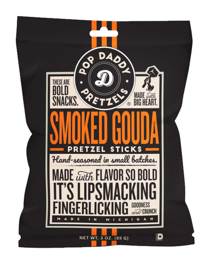 Pop Daddy Pretzels Smoked Gouda