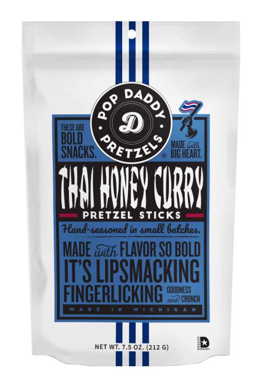 Pop Daddy Pretzels Thai Honey Curry