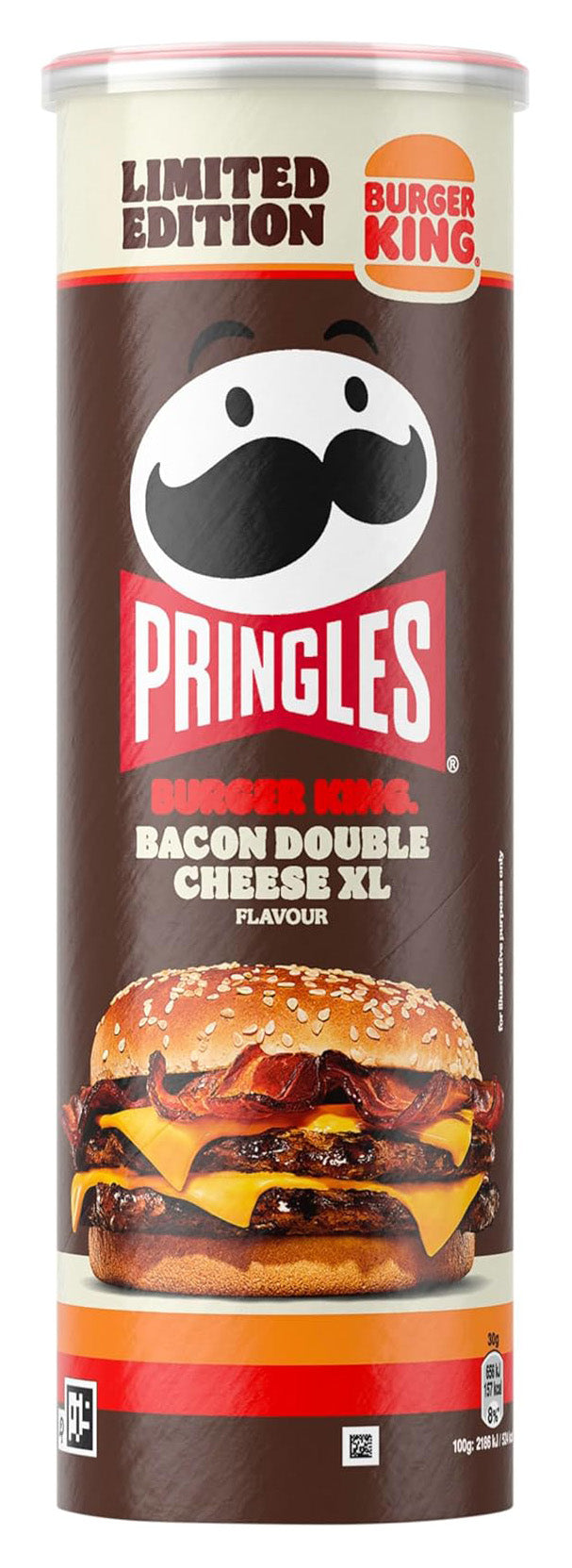 Pringles Burger King Bacon Double Cheese XL (19 x 165g)