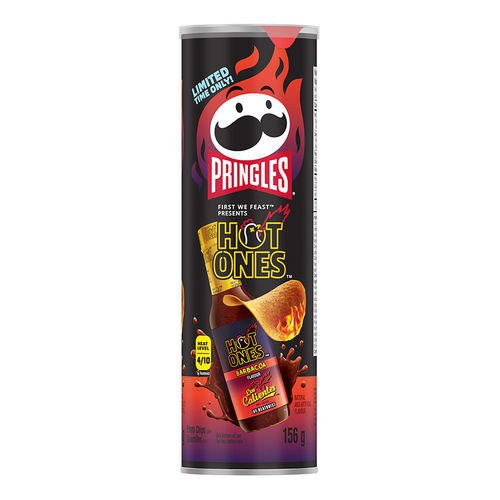 Pringles Hot Ones Los Calientes Barbacoa