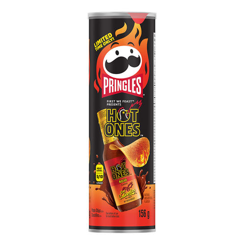 Pringles Hot Ones Los Calientes Rojo