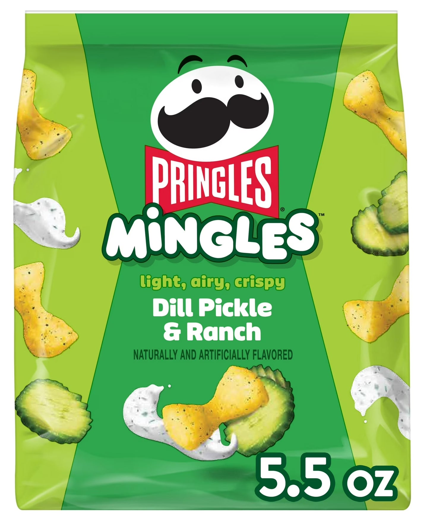Pringles Mingles Dill Pickle & Ranch (6 x 156g)