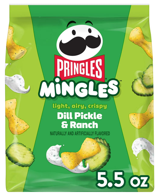 Pringles Mingles Dill Pickle & Ranch (6 x 156g) - AmerikaanseGroothandel
