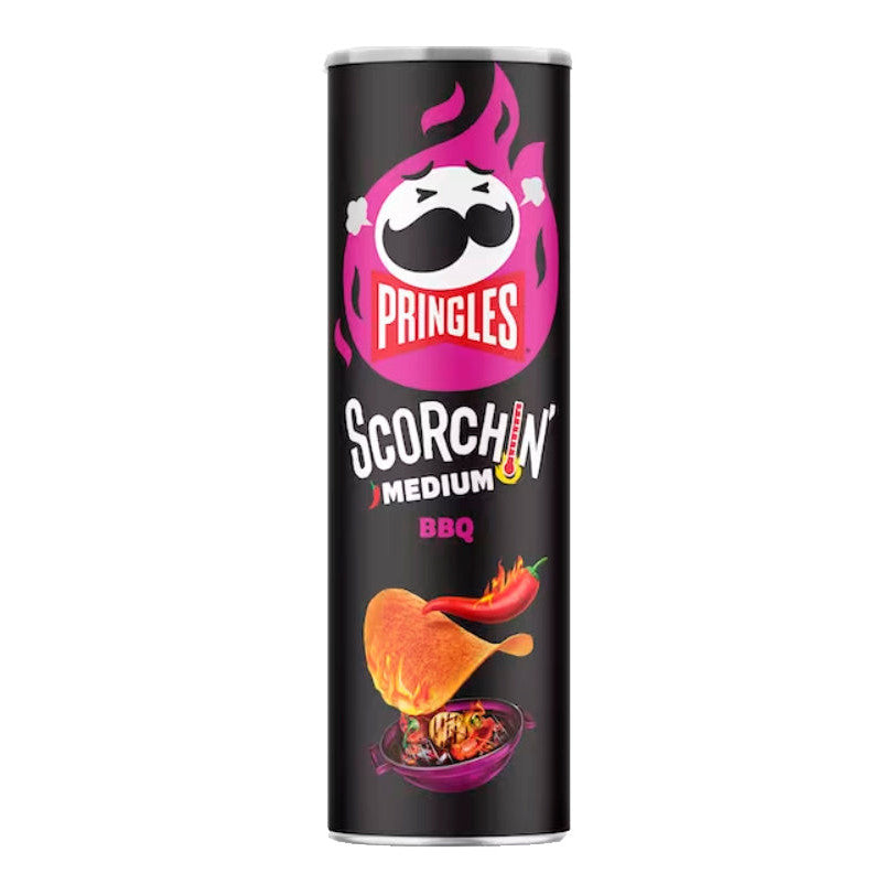 Pringles Scorchin' BBQ (14 x 158g) - AmerikaanseGroothandel