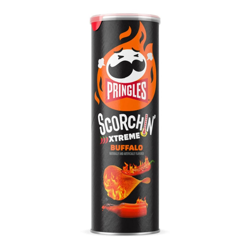 Pringles Scorchin' Xtreme Buffalo (14 x 158g) - AmerikaanseGroothandel