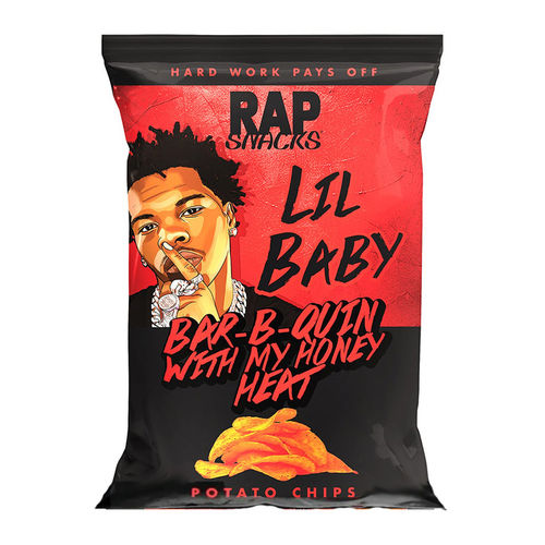 Rap Snacks Lil Baby Bar-B-Quin With My Honey Heat (12 x 71g) - AmerikaanseGroothandel