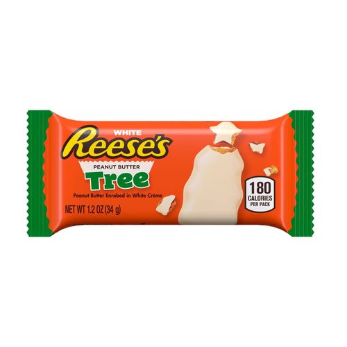 Reese's Christmas Trees White