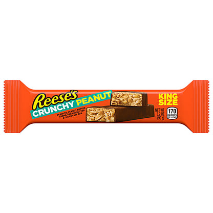 Reese's Bar Crunchy Peanut King Size (18 x 91g) - AmerikaanseGroothandel