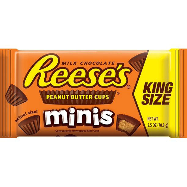 Reese's Minis Peanut Butter Cups King Size (16 x 70g)