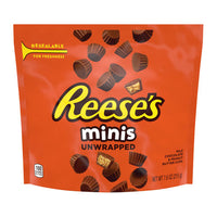Reese's Minis Peanut Butter Cups Unwrapped (8 x 215g) - AmerikaanseGroothandel