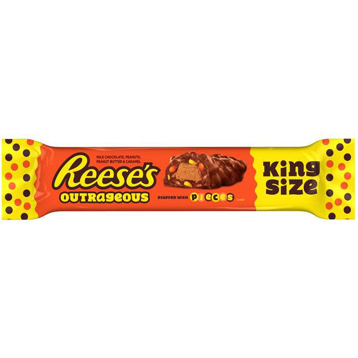 Reese's Bar Outrageous King Size (18 x 83g) - AmerikaanseGroothandel.nl