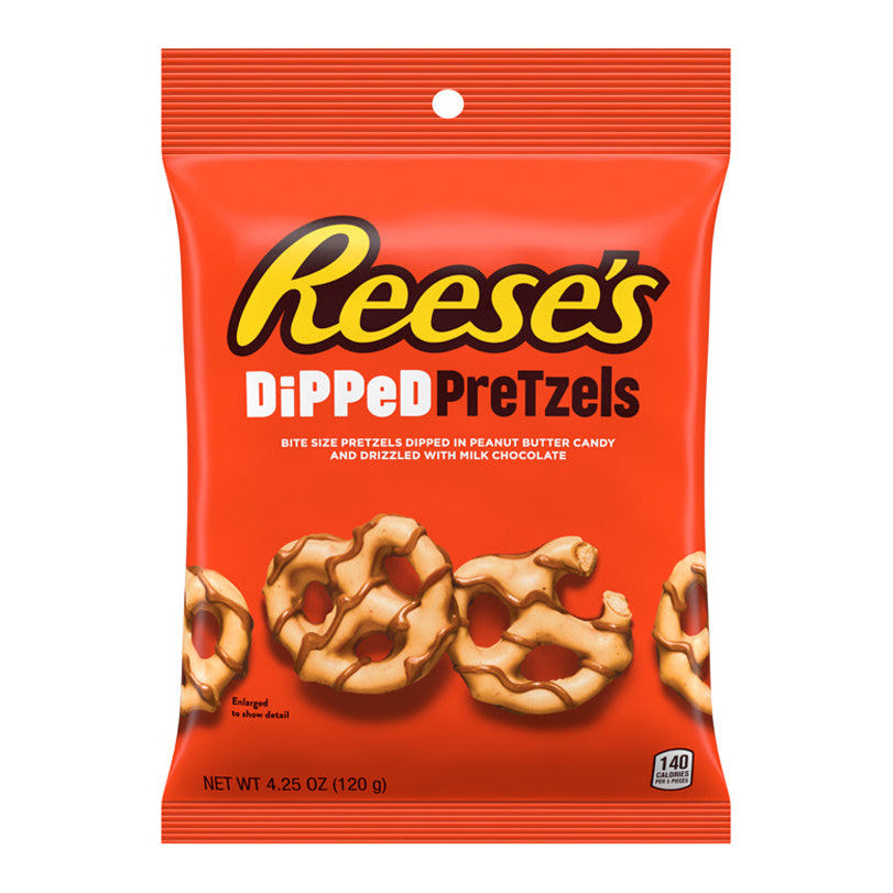 Reese's Dipped Pretzels Peanut Butter (12 x 120g)