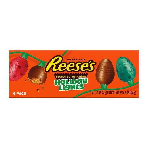 Reese's Peanut Butter Holiday Ornaments 4-Pack