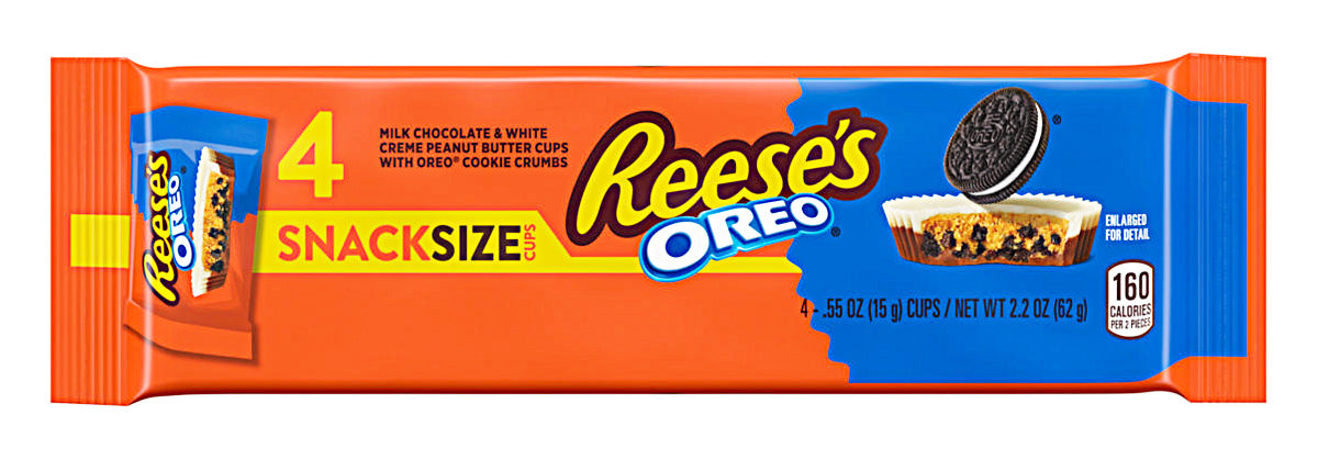 Reese's Peanut Butter With Oreo 4 Cups (24 x 62g)