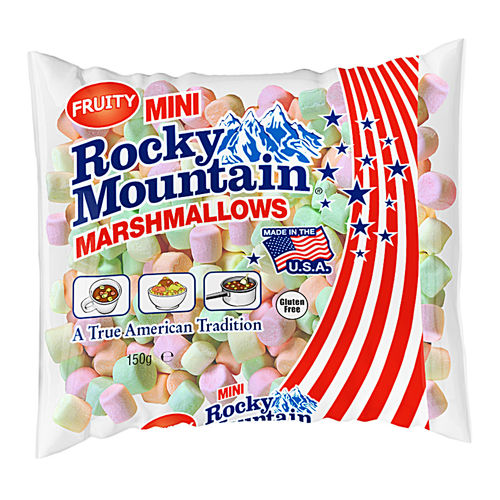 Rocky Mountain Marshmallows Fruity Mini (24 x 150g) - AmerikaanseGroothandel