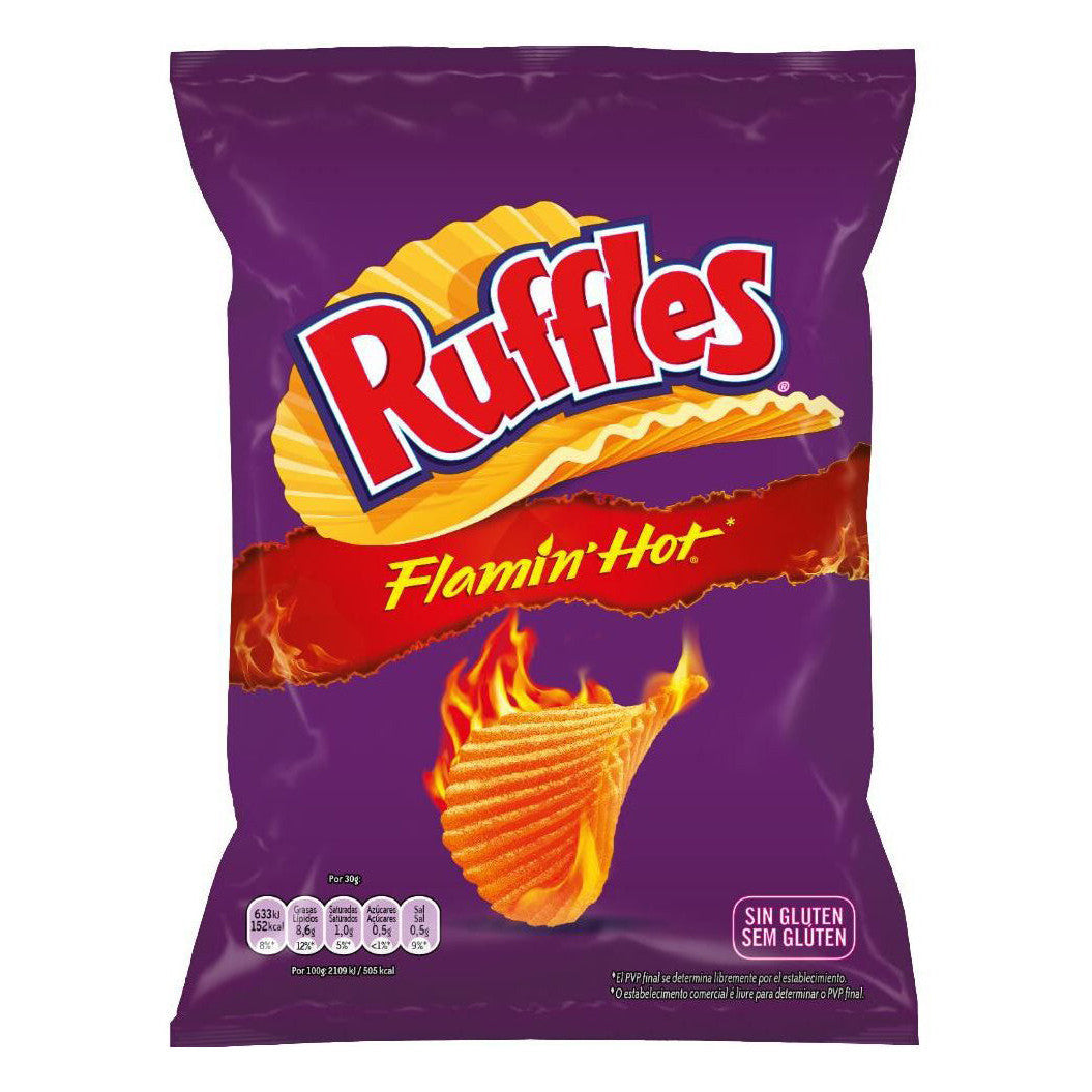 Ruffles Flamin' Hot (15 x 75g) - AmerikaanseGroothandel.nl