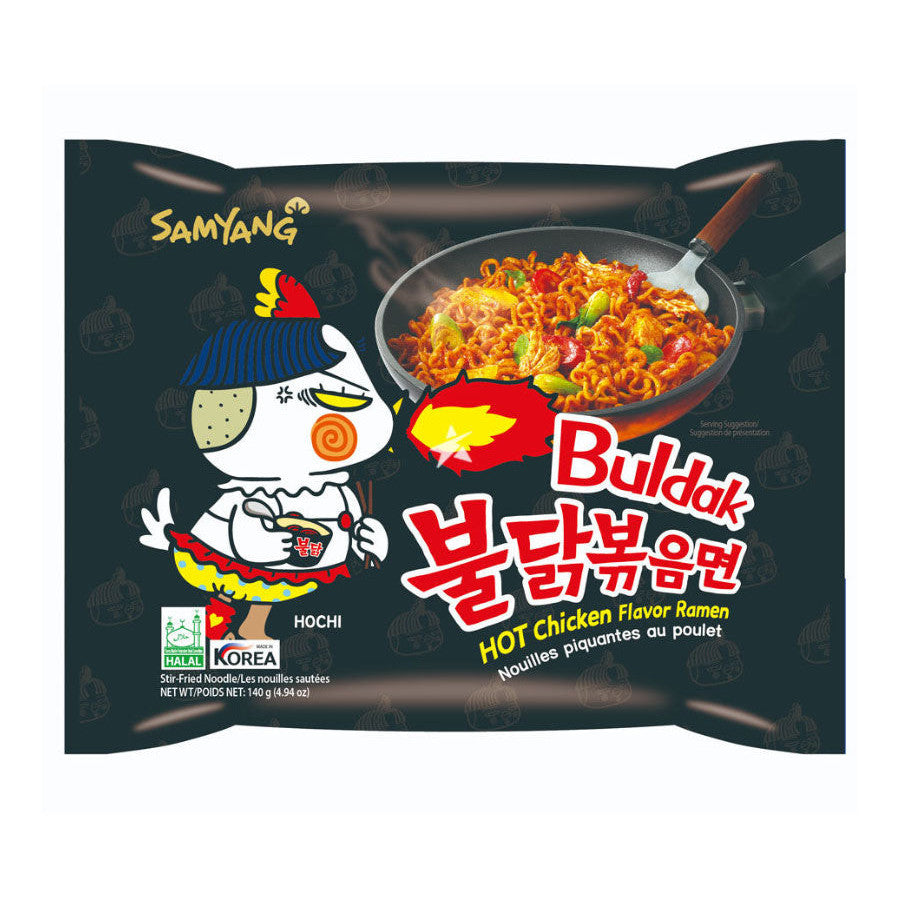 Samyang Buldak Instant Noodles Hot Chicken (5 x 140g) - AmerikaanseGroothandel