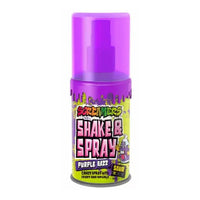 Zed Candy Screamers Shake & Spray Purple Razz (12 x 60ml) - AmerikaanseGroothandel