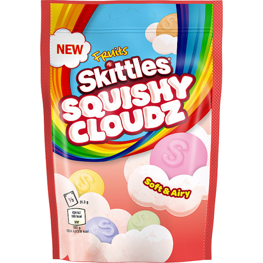 Skittles Squishy Cloudz Fruits (18 x 94g) - AmerikaanseGroothandel