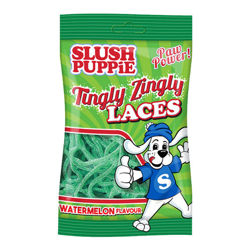 Slush Puppie Tingly Zingly Laces Watermelon