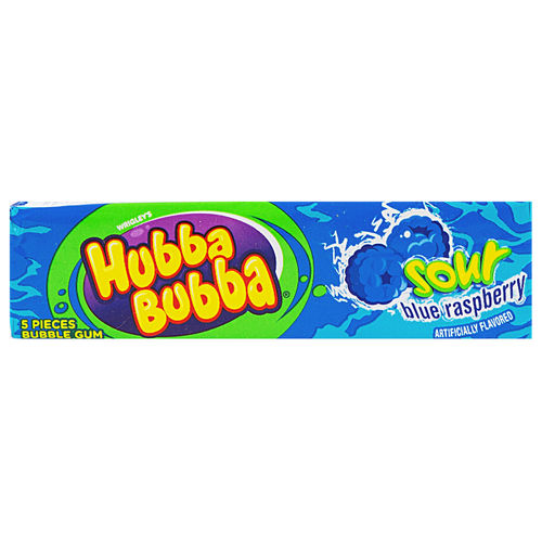 Hubba Bubba Bubble Gum Sour Blue Raspberry