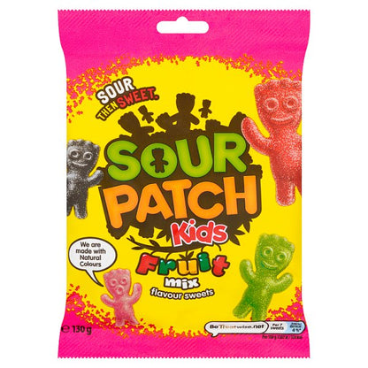 Sour Patch Kids Fruit Mix (10 x 130g) - AmerikaanseGroothandel