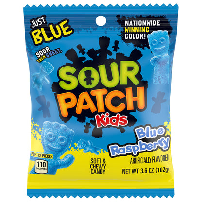 Sour Patch Kids Blue Raspberry (12 x 102g) - AmerikaanseGroothandel