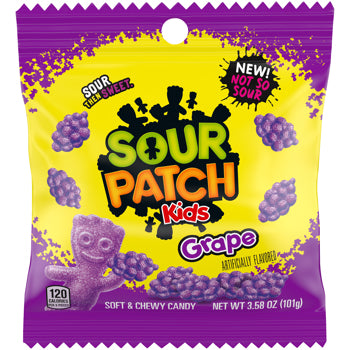 Sour Patch Kids Grape (12 x 101g) - AmerikaanseGroothandel