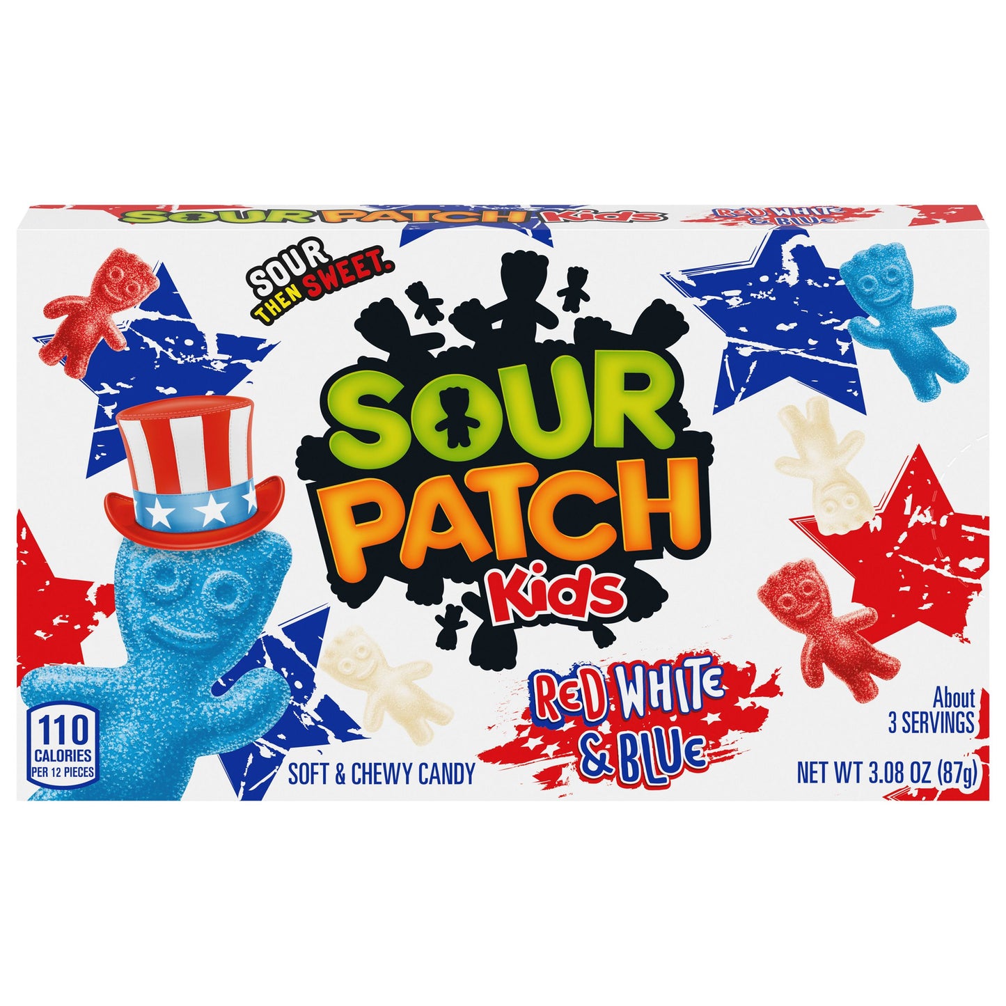 Sour Patch Kids Red White & Blue