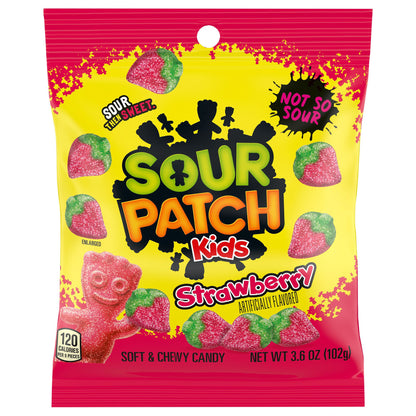 Sour Patch Kids Strawberry (12 x 102g) - AmerikaanseGroothandel