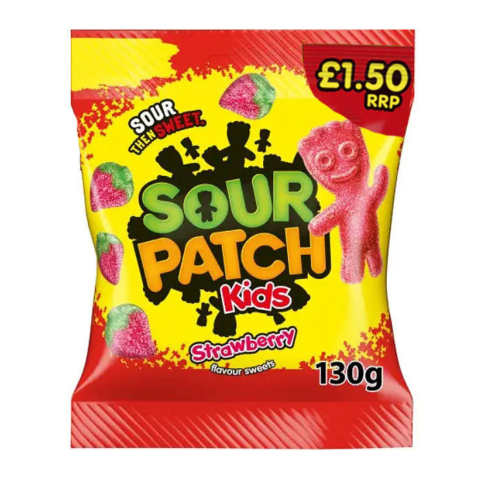 Sour Patch Kids Strawberry (10 x 130g) - AmerikaanseGroothandel