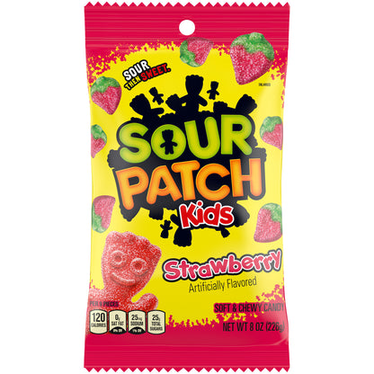 Sour Patch Kids Strawberry (12 x 227g) - AmerikaanseGroothandel