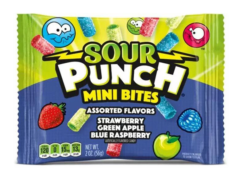 Sour Punch Mini Bites Assorted Flavors