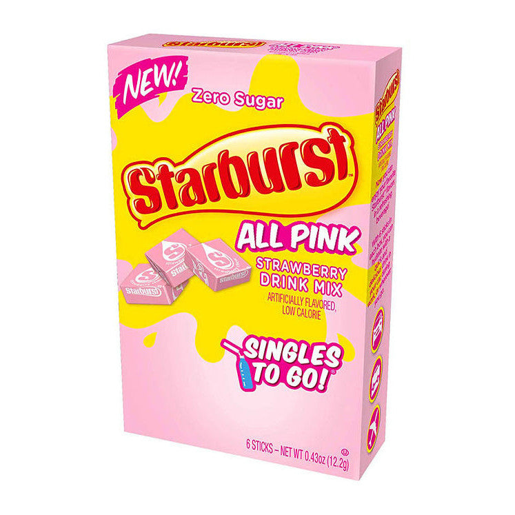 Starburst Singles To Go! All Pink