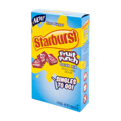 Starburst Singles To Go! Fruit Punch (12 x 17g) - AmerikaanseGroothandel