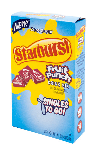 Starburst Singles To Go! Fruit Punch