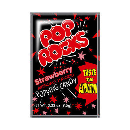 Pop Rocks Strawberry (Doos van 24) - AmerikaanseGroothandel