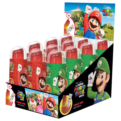 Super Mario Bros Twist Pop (12 x 15g) - AmerikaanseGroothandel