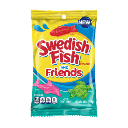 Swedish Fish and Friends (12 x 228g) - AmerikaanseGroothandel