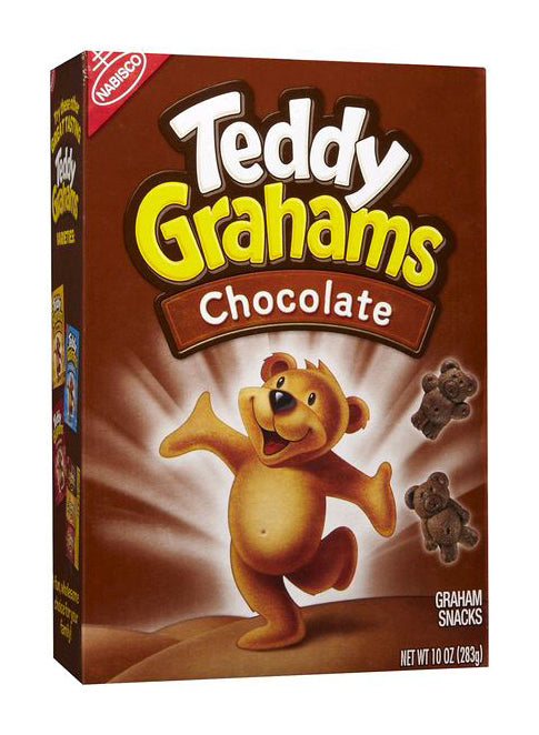 Teddy Grahams Chocolate (Paquet unique de 283g)