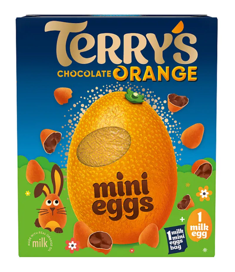 Terrys Chocolate Orange Easter Egg With Mini Eggs